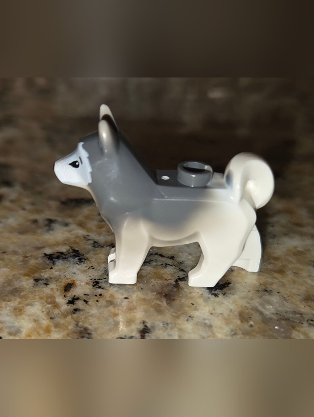 EUC LEGO White Arctic Husky Dog 60036 Ninjago Mini